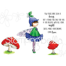 Load image into Gallery viewer, Tiny Towny Fairy Garden Fairy Rubber Stamp
