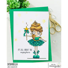 Load image into Gallery viewer, Oddball Sugarplum Fairy Rubber Stamp
