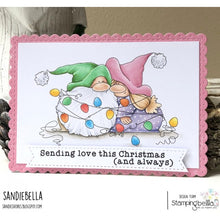 Load image into Gallery viewer, Tangled Gnomes Rubber Stamp
