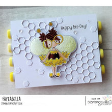 Load image into Gallery viewer, Tiny Townie Busy Bee Rubber Stamp
