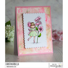 Load image into Gallery viewer, Tiny Townie Cherry Blossom Rubber Stamp
