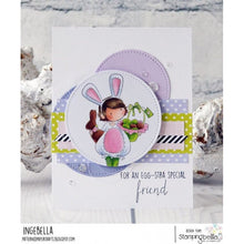 Load image into Gallery viewer, Tiny Townie Ella Loves Easter Rubber Stamp
