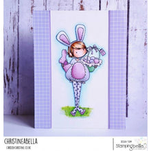 Load image into Gallery viewer, Tiny Townie Ella Loves Easter Rubber Stamp
