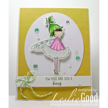 Load image into Gallery viewer, Tiny Towny Fairy Garden Fairy Rubber Stamp
