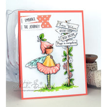 Load image into Gallery viewer, Tiny Towny Fairy Garden Fairy Rubber Stamp
