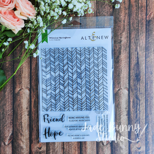 Whimsical Herringbone Stamp Set