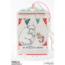 Load image into Gallery viewer, Yeti And Santa Rubber Stamp
