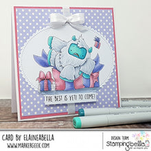 Load image into Gallery viewer, Yeti On A Prezzie Rubber Stamp
